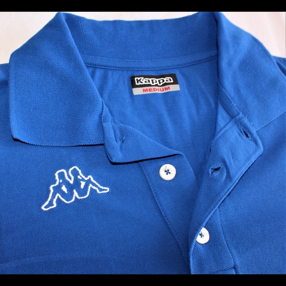 Kappa Other - KAPPA blue embroidered logo polo